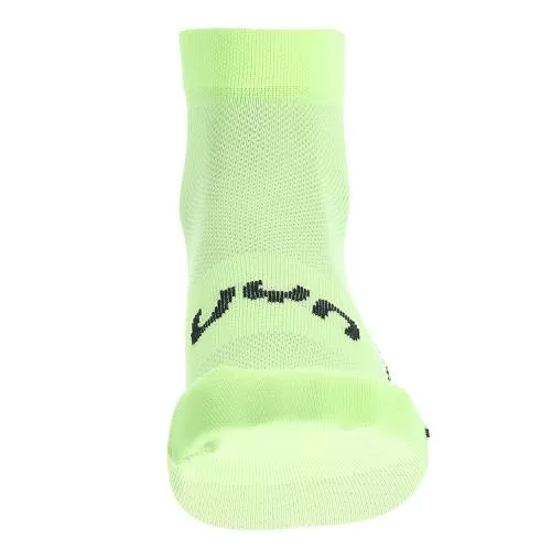 UYN Unisex Essential Low Cut Socks 2Prs Pack - acid lime