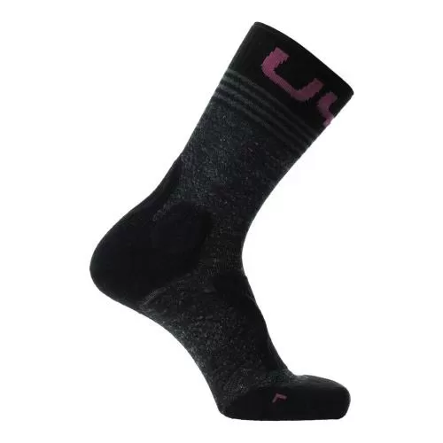 UYN Woman Trekking One All Season Mid Socks - black/purple