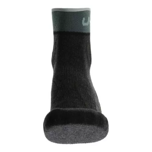UYN Woman Trekking One Cool Low Cut Socks - anthracite/balsam green
