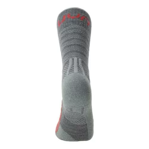 UYN Woman Trekking Five Merino Socks - grey/pink
