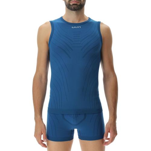 UYN Man Motyon 2.0 Sleeveless - blue poseidon (Grösse: XXL)