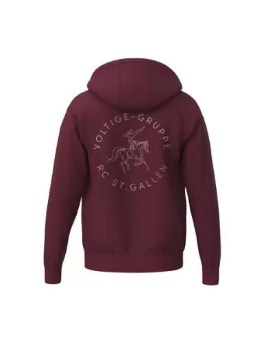 Erima TS Hoody Jacket Voltige SG - new bordeaux