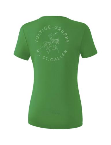 Erima Frauen Funktions Teamsport T-Shirt Voltige SG - smaragd
