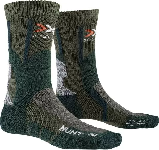 X-SOCKS Hunt short Unisex - olive green / forest green