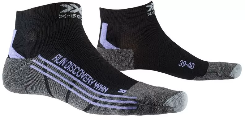 X-SOCKS Run Discovery 4.0 Women - black stone / grey melange