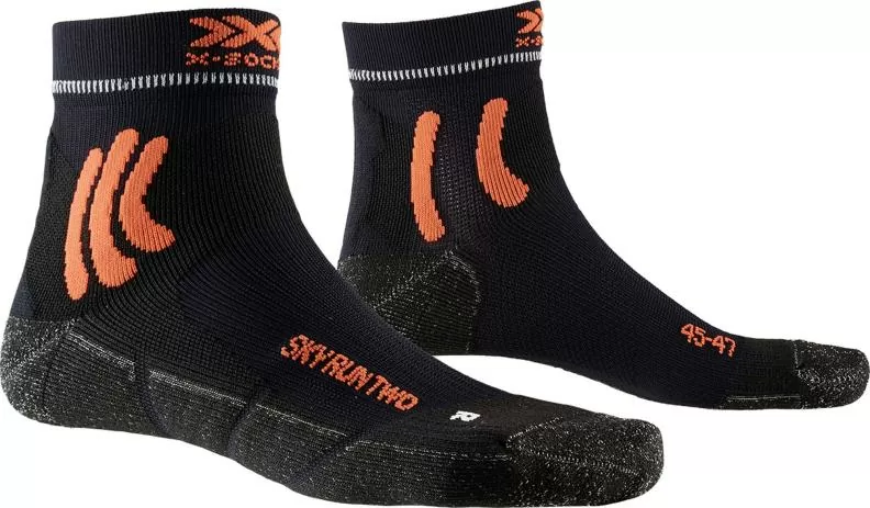 X-SOCKS Sky Run Two Unisex - opal black / arctic white