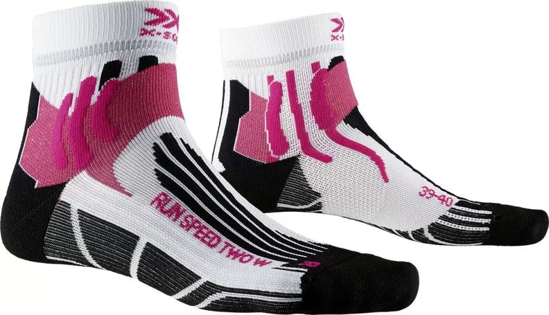 X-SOCKS Run Speed two Damen - actic white / opal black
