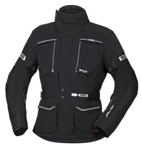 iXS Motorradjacke Tour Jacke Traveller-ST - schwarz (Grösse: 3XL)