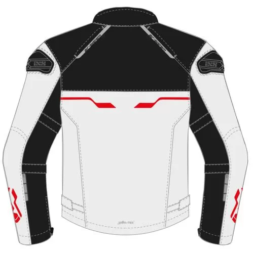 iXS Sport Jacke Hexalon-ST - white-black-red