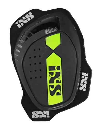 iXS Schleifer Set Knie RS-1000 - schwarz-gelb