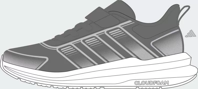 ADIDAS TENSAUR RUN 4.0 EL C - GREFOU/GRETWO/FTWWHT