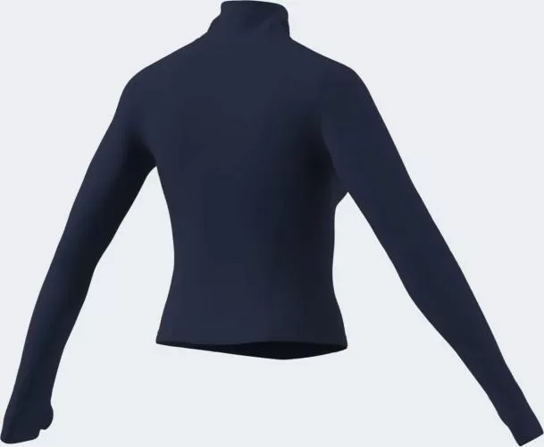 ADIDAS W 3SS ZIP T JKT - DKBLUE