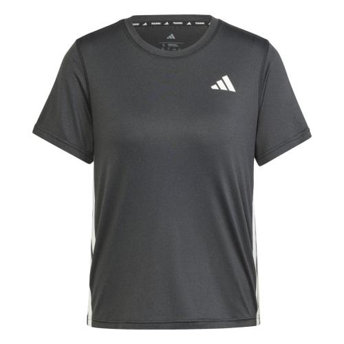 ADIDAS WE 3S CREW TEE - BLACK/WHITE