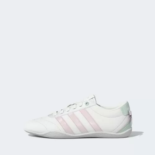 ADIDAS GRAND COURT LO GIRLS J - FTWWHT/DISPIN/HALMIN