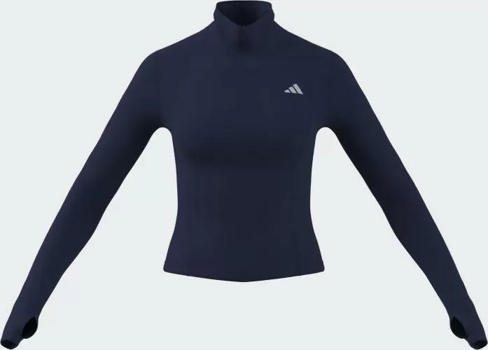 ADIDAS W 3SS ZIP T JKT - DKBLUE