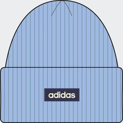 ADIDAS LIN BEANIE CUFF - GLOBLU/DKBLUE/IVORY