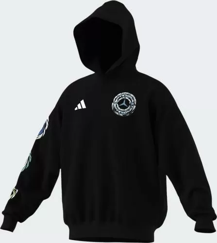 ADIDAS MER LON HOOD - BLACK