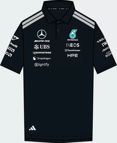 ADIDAS MER EN POLO RW - BLACK/WHITE