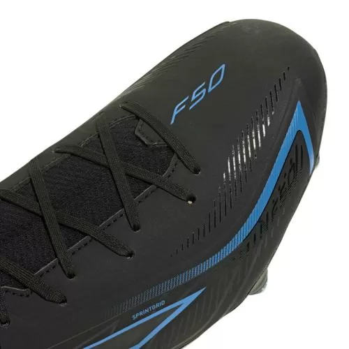 ADIDAS F50 HYPERFAST LEAGUE MID SG - CBLACK/CBLACK/LURABL
