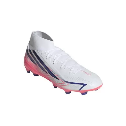 ADIDAS F50 HYPERFAST LEAGUE MID FG - FTWWHT/SOLPUR/SOLTUR