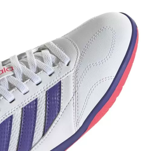 ADIDAS SUPER SALA III J - FTWWHT/PURPUR/SOLTUR