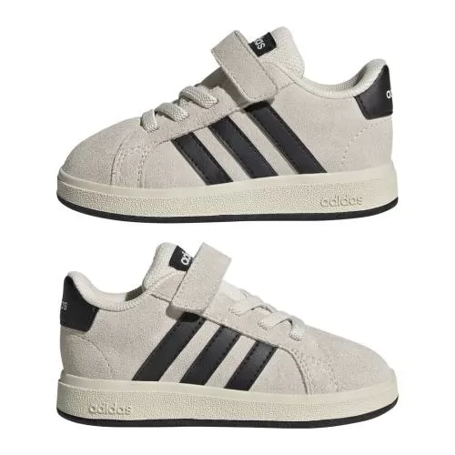 ADIDAS GRAND COURT 00s EL I - WONWHI/CBLACK/FTWWHT