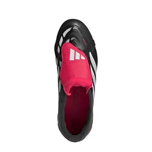 ADIDAS PREDATOR LEAGUE FT FG J - CBLACK/FTWWHT/LUCRED