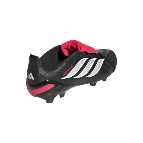 ADIDAS PREDATOR LEAGUE FT FG J - CBLACK/FTWWHT/LUCRED