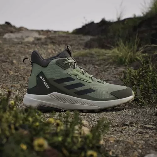 ADIDAS TERREX ANYLANDER MID - TENGRN/CBLACK/OLISTR