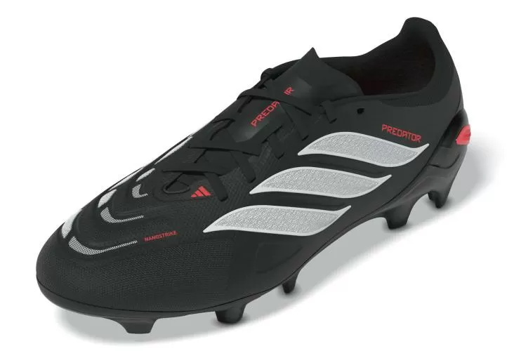 ADIDAS PREDATOR LEAGUE FG - CBLACK/FTWWHT/LUCRED