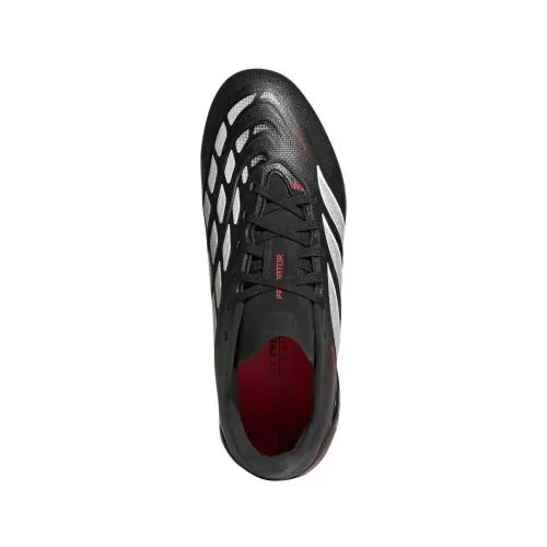 ADIDAS PREDATOR LEAGUE FG J - CBLACK/FTWWHT/LUCRED