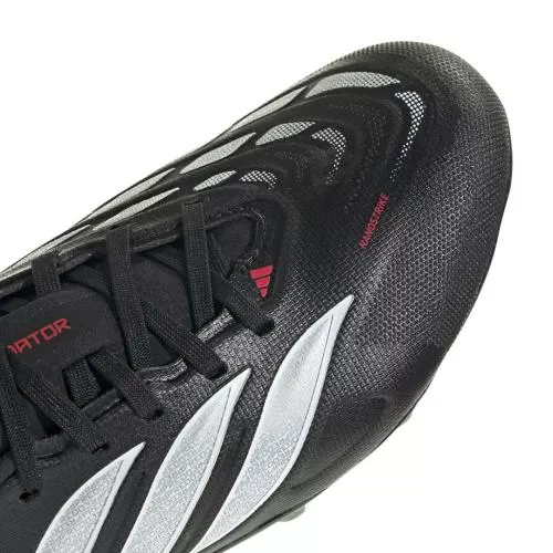 ADIDAS PREDATOR LEAGUE FG J - CBLACK/FTWWHT/LUCRED