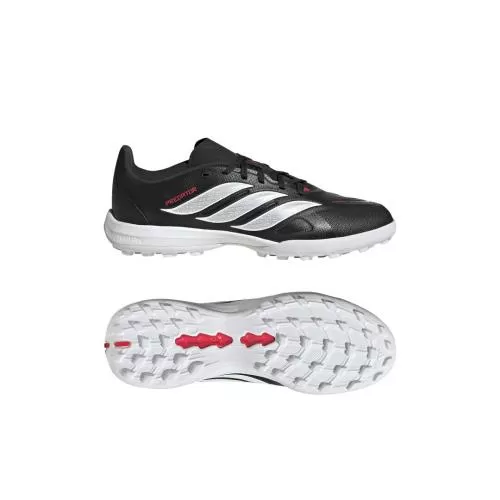 ADIDAS PREDATOR LEAGUE TF J - CBLACK/FTWWHT/LUCRED
