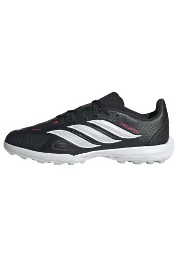 ADIDAS PREDATOR LEAGUE TF J - CBLACK/FTWWHT/LUCRED