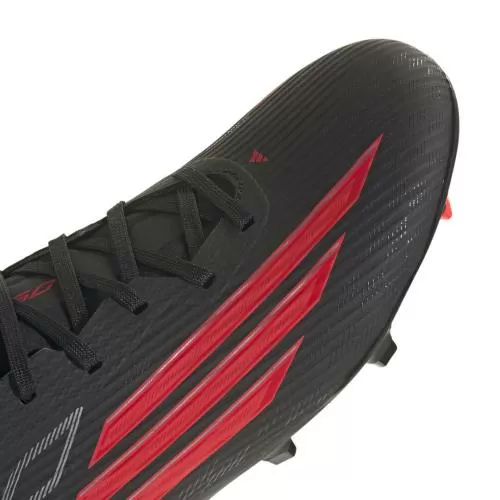 ADIDAS F50 LEAGUE FG/MG - CBLACK/LUCRED/CBLACK