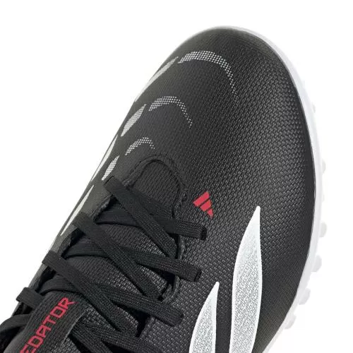 ADIDAS PREDATOR CLUB TF J - CBLACK/FTWWHT/LUCRED