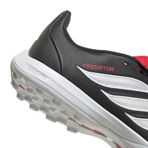 ADIDAS PREDATOR LEAGUE FT TF J - CBLACK/FTWWHT/LUCRED