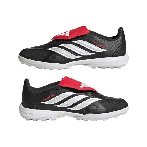 ADIDAS PREDATOR LEAGUE FT TF J - CBLACK/FTWWHT/LUCRED