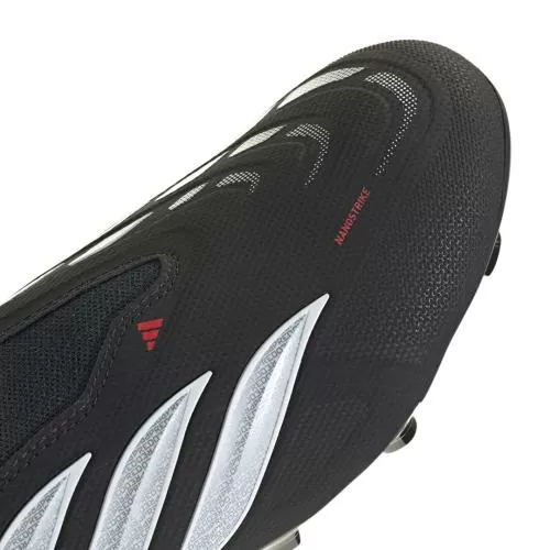 ADIDAS PREDATOR LEAGUE LL FG - CBLACK/FTWWHT/LUCRED