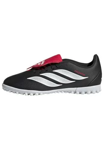 ADIDAS PREDATOR CLUB FT TF J - CBLACK/FTWWHT/LUCRED