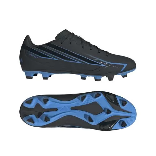 ADIDAS F50 HYPERFAST CLUB FG/MG - CBLACK/CBLACK/LURABL