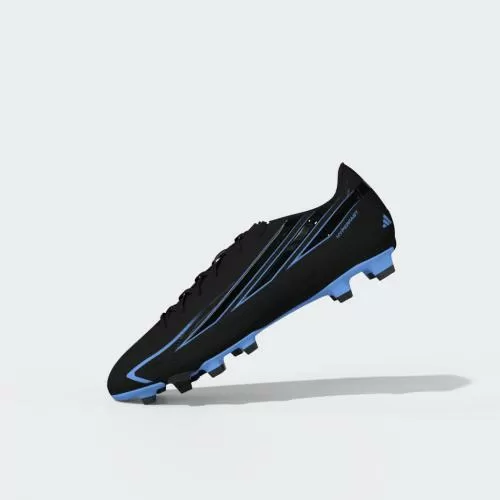 ADIDAS F50 HYPERFAST CLUB FG/MG - CBLACK/CBLACK/LURABL
