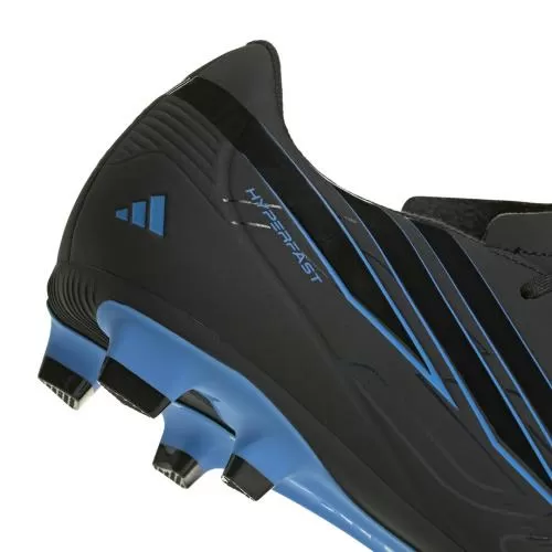 ADIDAS F50 HYPERFAST CLUB FG/MG - CBLACK/CBLACK/LURABL