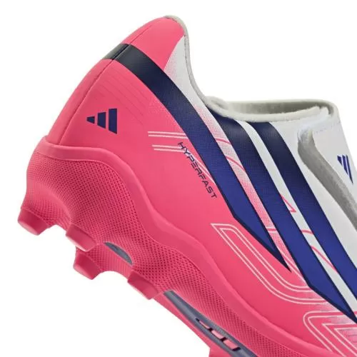 ADIDAS F50 HYPERFAST CLUB VEL FG/MG C - FTWWHT/SOLPUR/SOLTUR