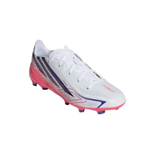 ADIDAS F50 HYPERFAST LEAGUE FG J - FTWWHT/SOLPUR/SOLTUR