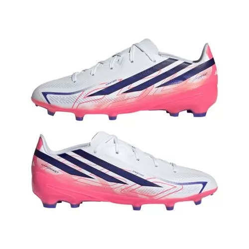 ADIDAS F50 HYPERFAST LEAGUE FG J - FTWWHT/SOLPUR/SOLTUR