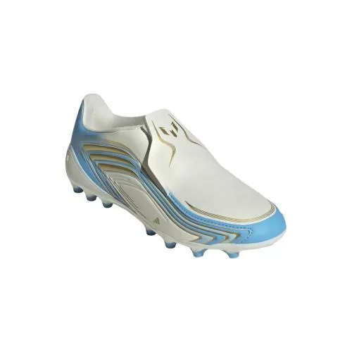 ADIDAS F50 MESSI LEAGUE LL AG J - IVORY/SEBLBU/ICEBLU