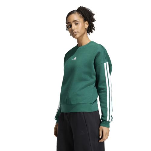 ADIDAS W 3S FL SWT - CGREEN/IVORY