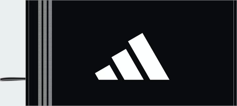 ADIDAS PER PACK TOWEL NS - BLACK/WHITE