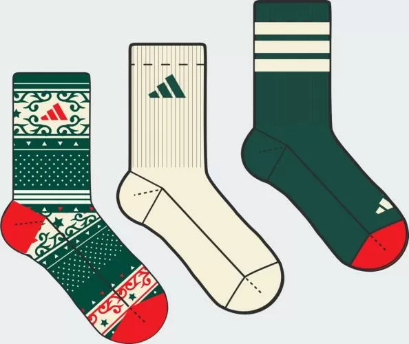 ADIDAS LK X-MAS 3PP - CGREEN/IVORY/PURRUB